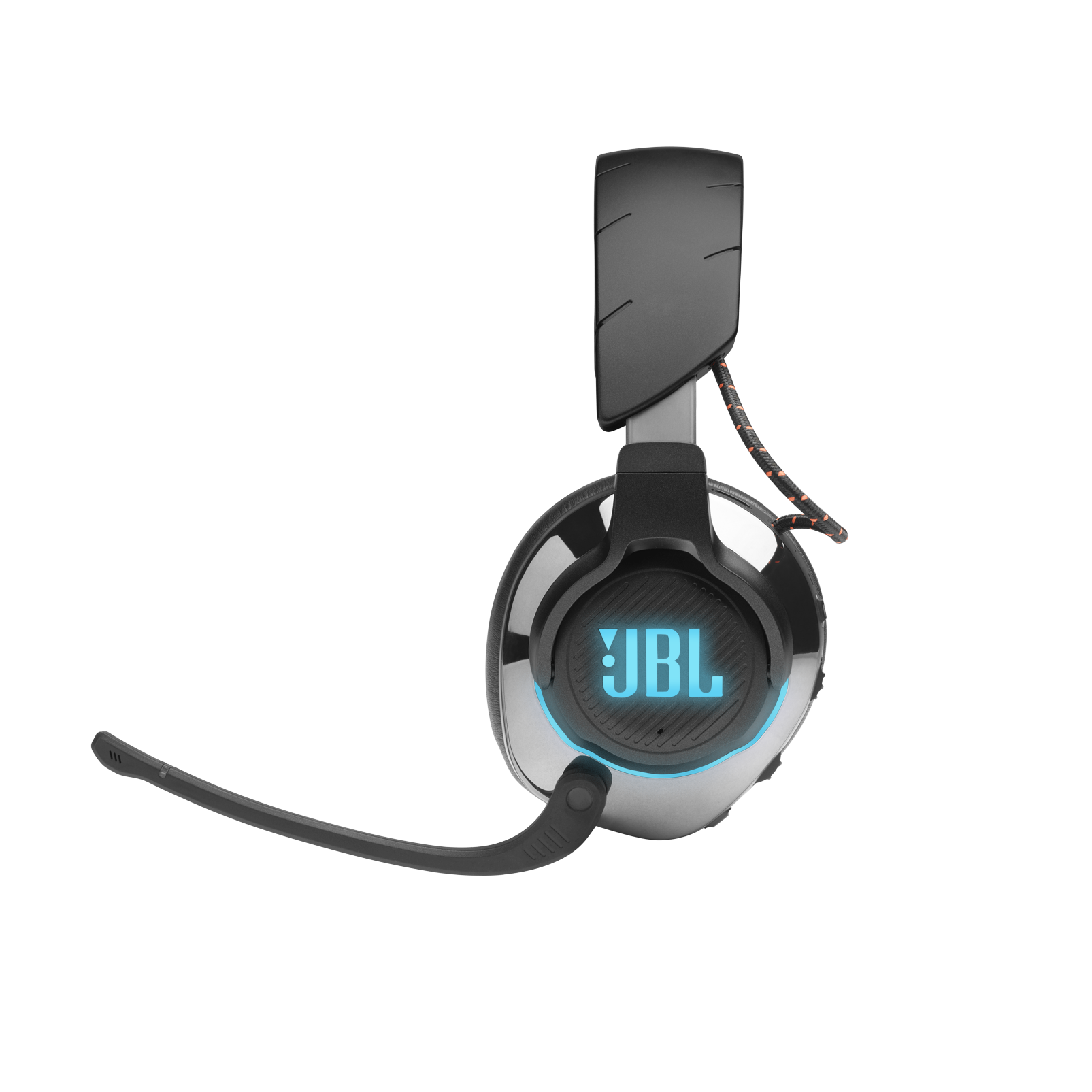 JBL Quantum 810 Wireless - Black - Wireless over-ear performance gaming headset with Active Noise Cancelling and Bluetooth - Detailshot 2